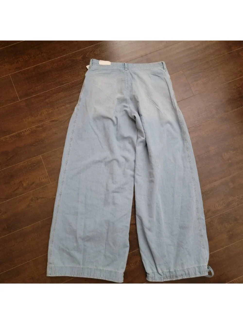 Free People Lotus Jean Boho Chic Retro Vintage Contemporary Cottage Womens 28 - Picture 4 of 9